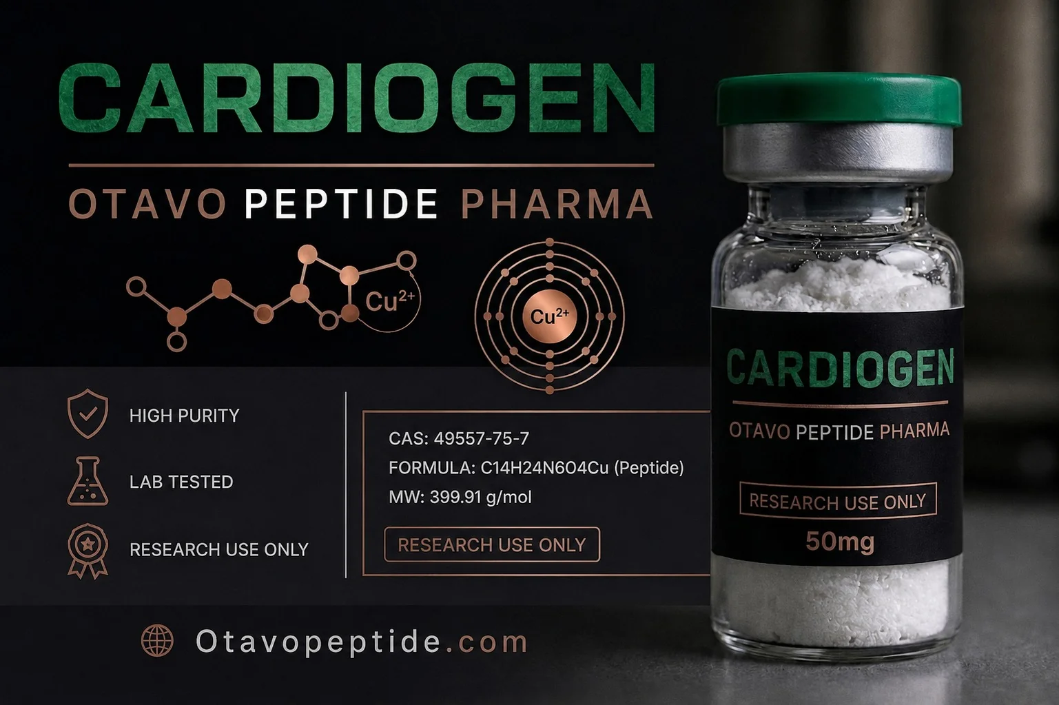 Cardiogen research peptide