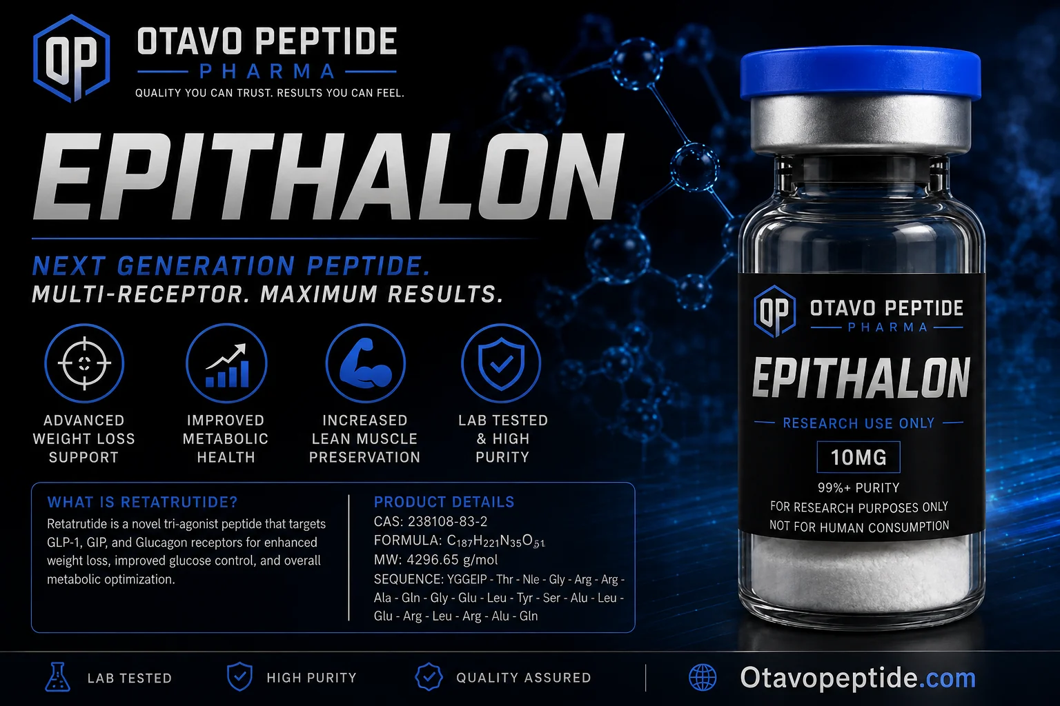 Epithalon research peptide