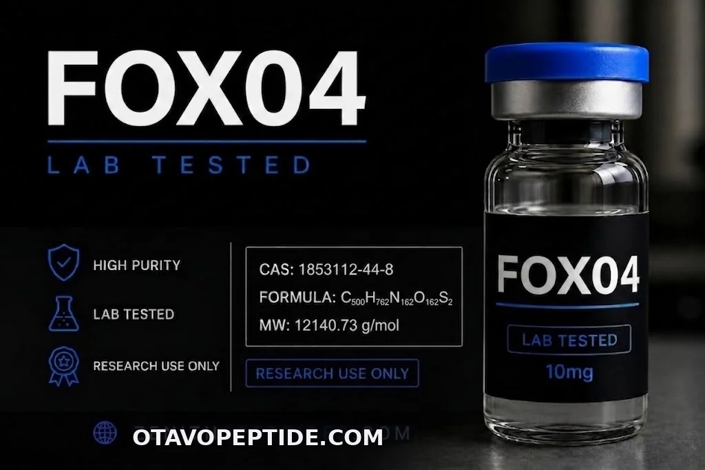 FOX04 research peptide