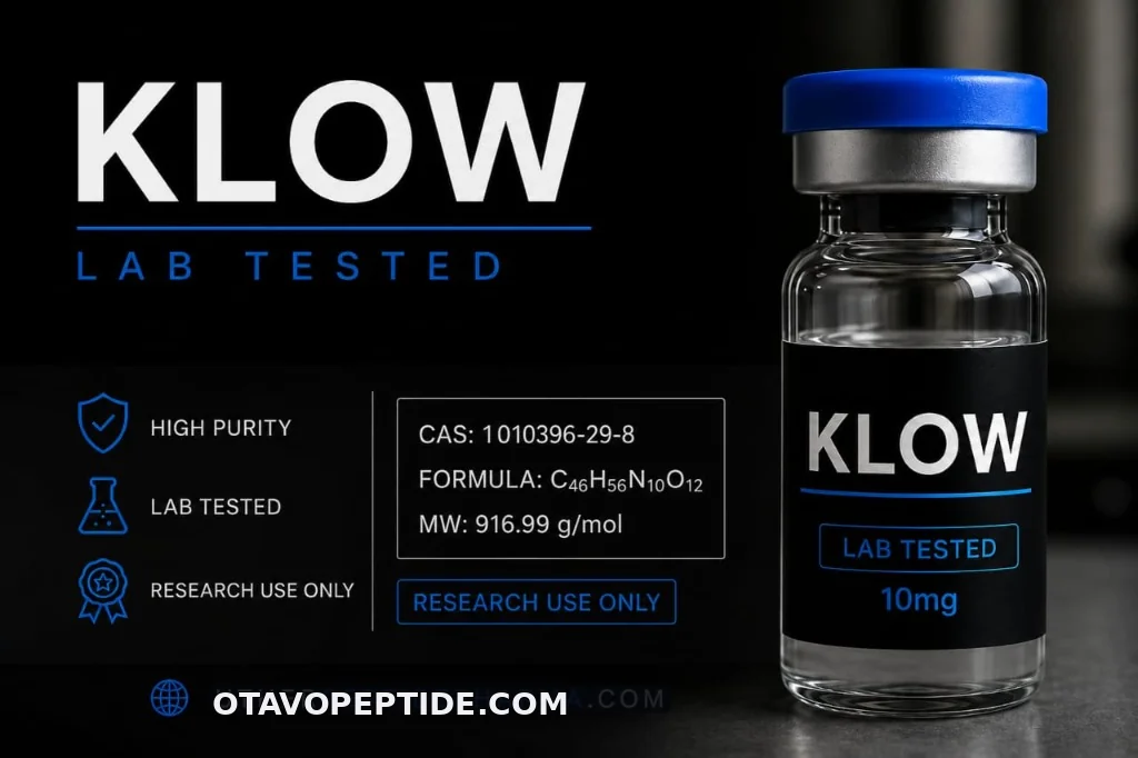 KLOW research peptide