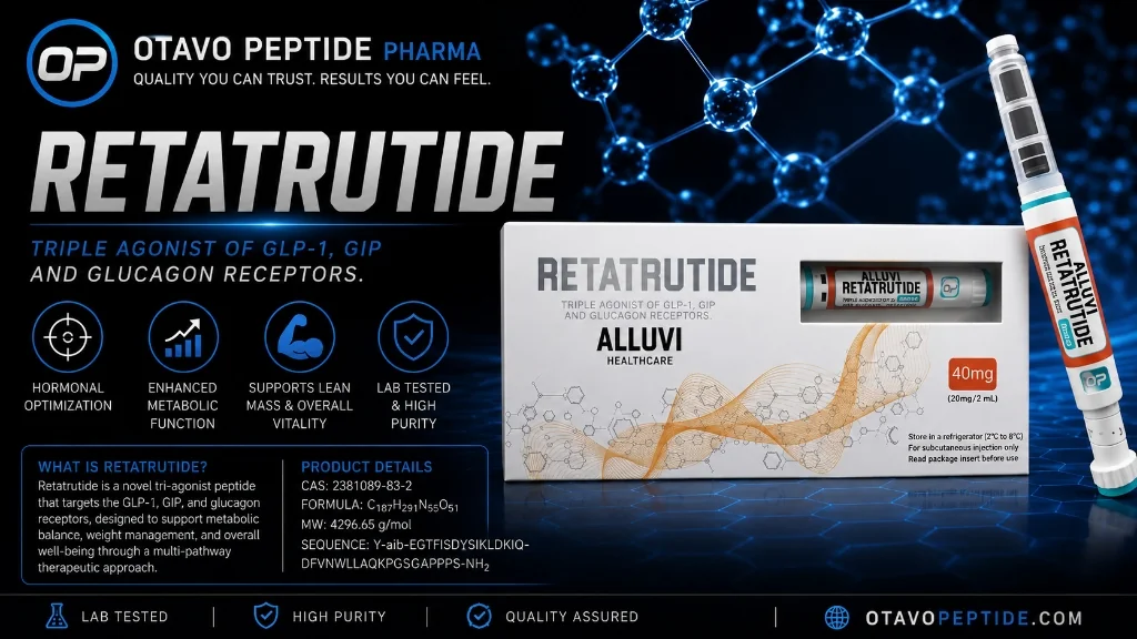 Retatrutide Pen (Alluvi Healthcare) research peptide