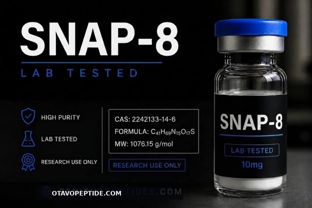 Snap-8 research peptide