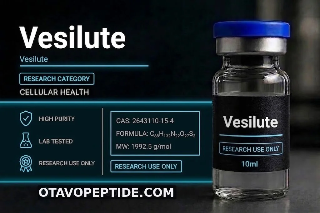 Vesilute research peptide