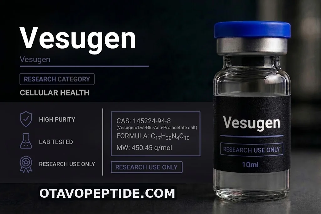 Vesugen research peptide