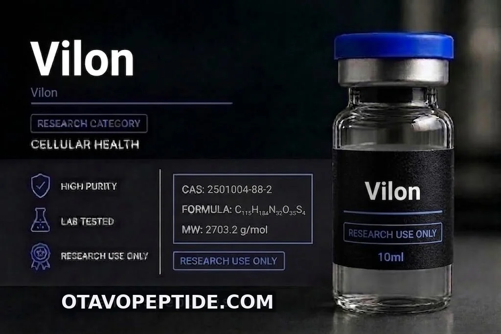 Vilon research peptide